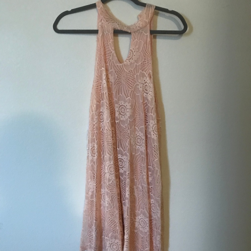 Ginger G Lacy Light Pink Spring Dress